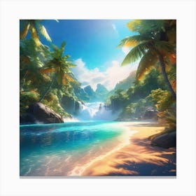 Tropical Paradise 27 Canvas Print