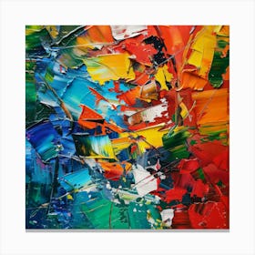 Abstract By Irina Kozlova Canvas Print