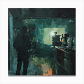 'Dark Room' Canvas Print