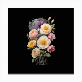 Flowers In A Vase 1 Canvas Print