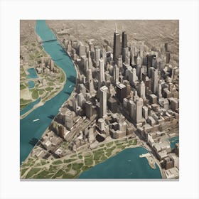 Chicago Cityscape Canvas Print