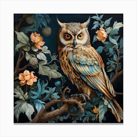 Contemporary Owl 9 Canvas Print