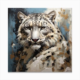Snow leopard Canvas Print