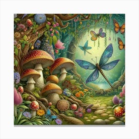 Fairy Forest 1 Canvas Print