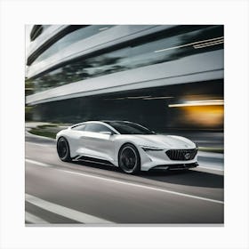 Mercedes-Benz Concept Car Canvas Print