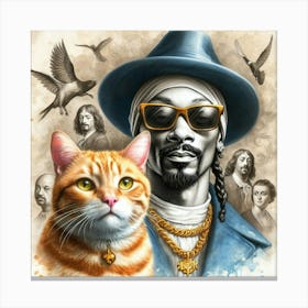 Snoop Dogg Canvas Print