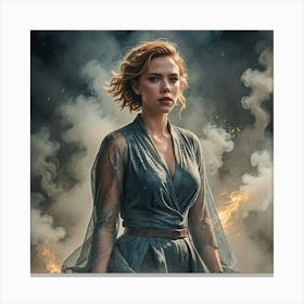 Black Widow 11 Canvas Print