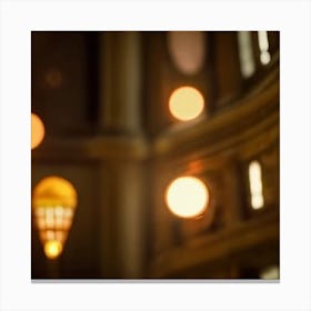 Church Lights Canvas Print