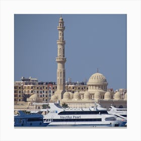 Egypt Mosque Canvas Print