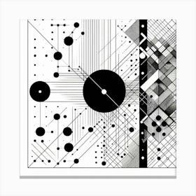 Abstract Geometric Design 2 Canvas Print