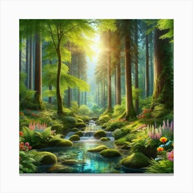 Forest 78 Canvas Print