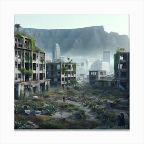 Ruins Of Cape Town 1 Canvas Print