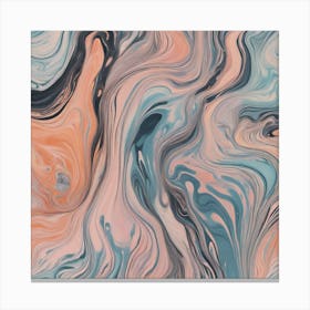 Marbled Background Canvas Print