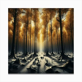 Forest 81 Canvas Print