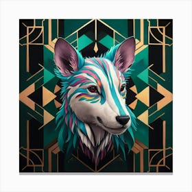 Wolf Deco Canvas Print