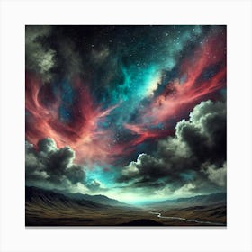 Sky And Clouds 1 Canvas Print