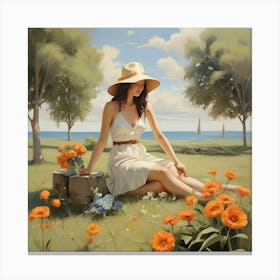 Summer Afternoon By Sabina Fenn Art Print 0 Canvas Print