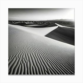 Death Valley Sand Dunes Canvas Print