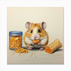 Hamster 64 Canvas Print