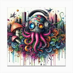 Octopus 30 Canvas Print