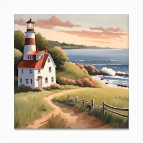 Lighthouse 8 Canvas Print