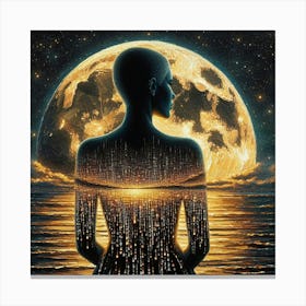 Moonlight Mastery Canvas Print