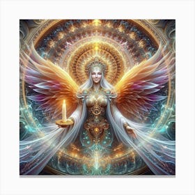 Angel Of Light 25 Canvas Print