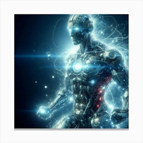 Sci-Fi Robot Canvas Print