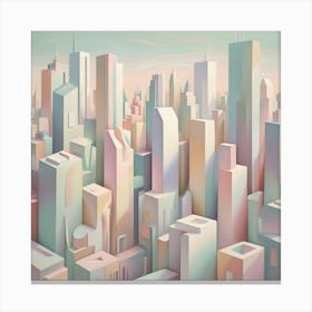 Cityscape 54 Canvas Print