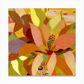 Fantasy Floral and Foliage Canvas Print
