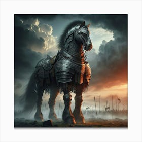 Hors De Guerre Canvas Print