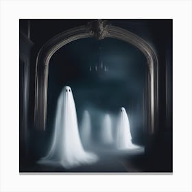 Ghosts In The Hallway Canvas Print