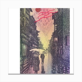 Rainy Day Canvas Print