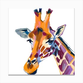 Giraffe 08 1 Canvas Print
