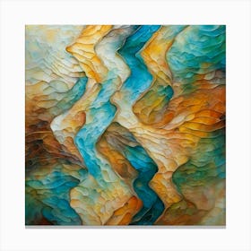 Abstract Painting Canvas Print