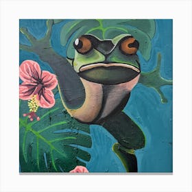 Frog time 1 Canvas Print