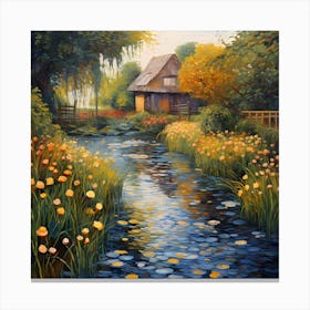 Canvas Whispers of Monet Canvas Print