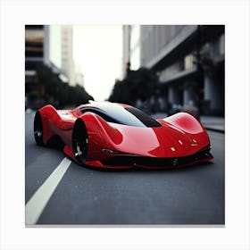 Ferrari F12 Canvas Print