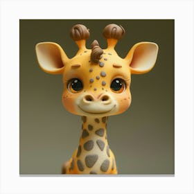 Giraffe 8 Canvas Print