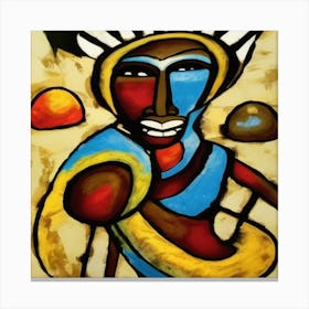 African Art #10 Canvas Print