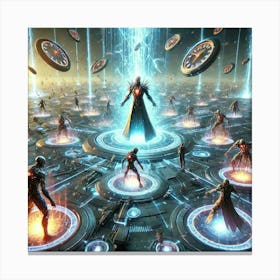 Voidmaster Time Dilation Canvas Print