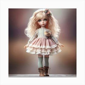 Blythe Doll Canvas Print