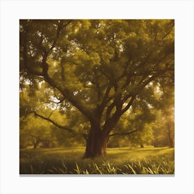 Phoenix Park Dublin Canvas Print