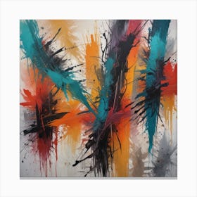 Abstract Painting 186 Canvas Print