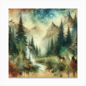 Forest 1 Canvas Print