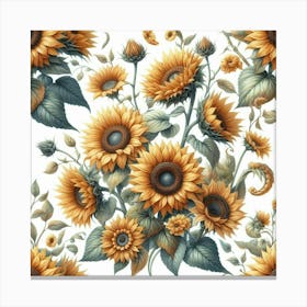 Sunflowers Canvas Print