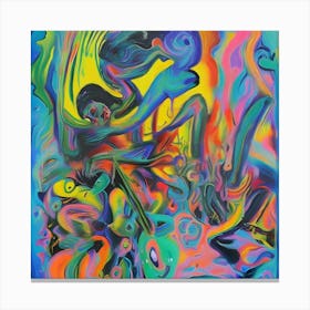 Psychedelic Painting 1 Canvas Print