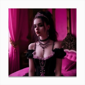 Gothic Beauty 14 Canvas Print