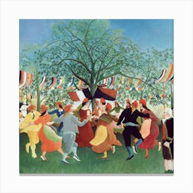 Dance In The Park Canvas Print