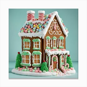 Gingerbread House Canvas Print